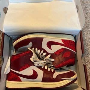 Jordan Women's Sneakers Red and White